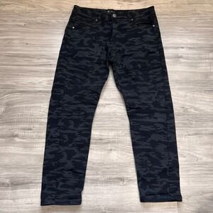 Waimea Men's Skinny Fit Camo Jeans Size W36 L30 (Runs small, fits like W34 L27)